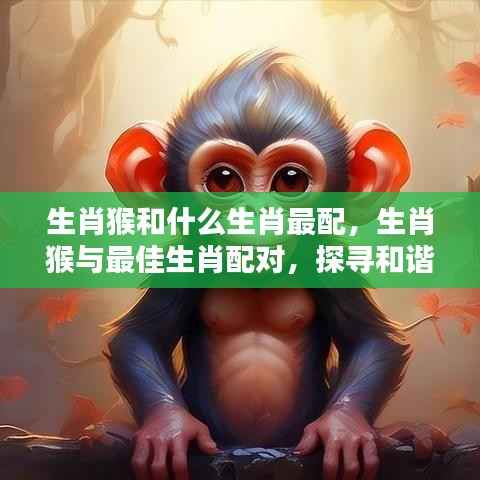 生肖猴的最佳生肖配对，探寻和谐共生的奥秘