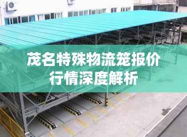茂名特殊物流笼报价行情深度解析